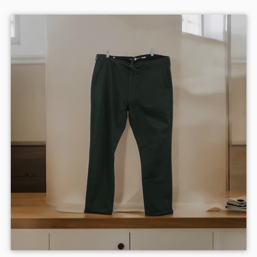 RED DRAGON Apparel- TJ ROGERS ARMY
GREEN trouser-chino-PANT-Unisex-Sz 32-EUC✌️☀️ - Picture 10 of 13
